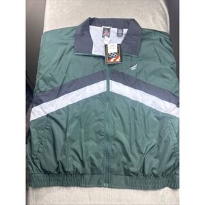 NWT Vintage‎ USA Olympics JC Penney Windbreaker Men XLarge Rare Green/White 90's